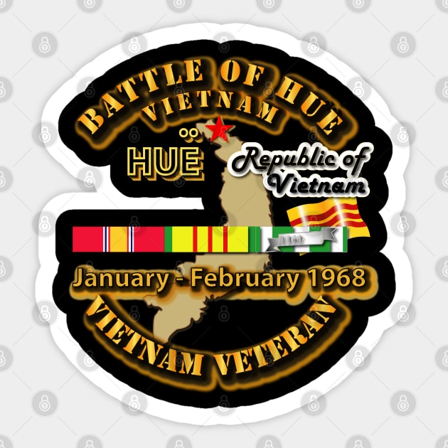 Battle of Hue Sticker by twix123844